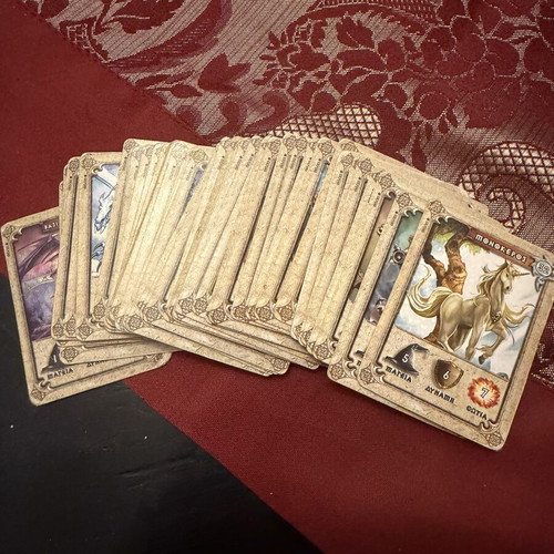 Dragonmania collectible cards full set like new with duplicates