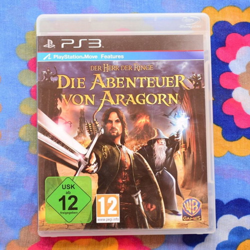 The Lord of the Rings Aragorn's Quest PS3 game like new