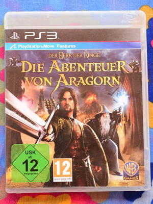 The Lord of the Rings Aragorn's Quest PS3 game like new