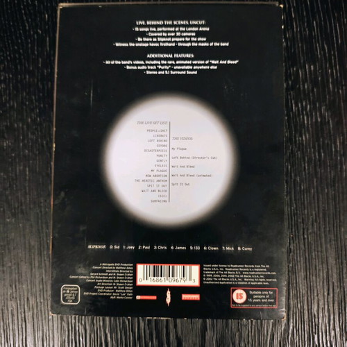 Slipknot Disasterpieces 2CD with banner set like new