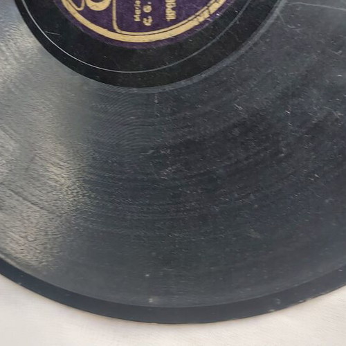 Columbia 78 RPM Record used, Laiko, 1956, K. Kaplanis & S. Tzounakos