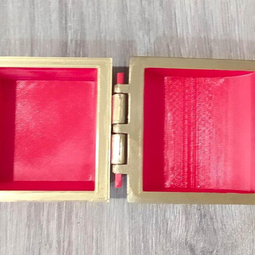 Kingdom Hearts red chest new 3D printed ring box