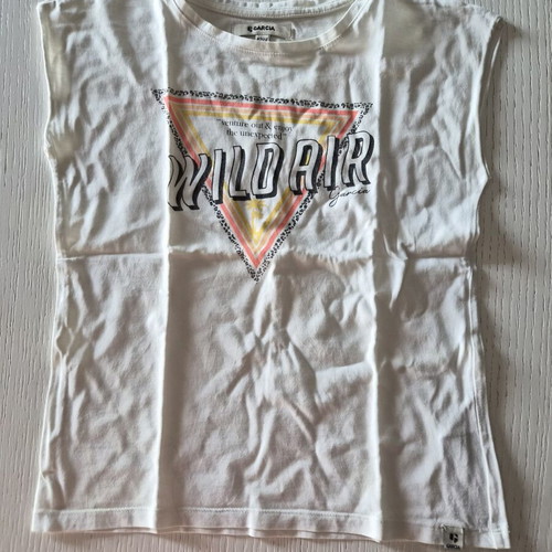 Garcia blouse size 13 years white like new