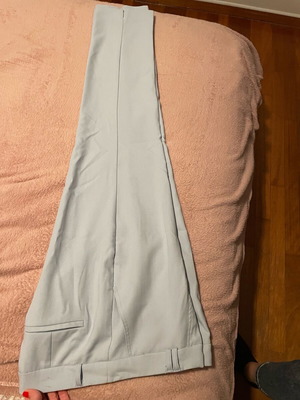 Blue chino pants Stradivarius like new, size 38