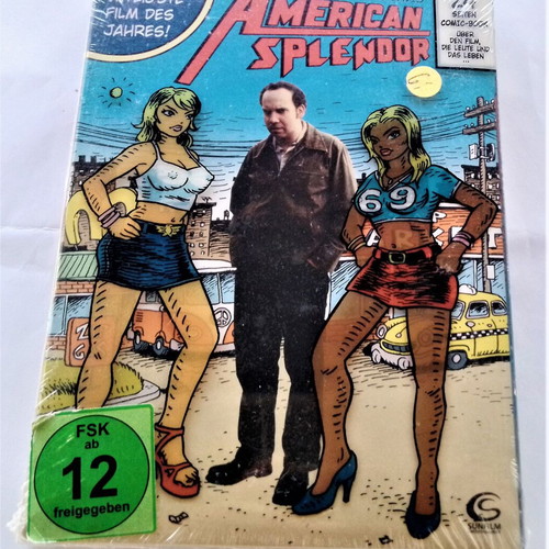 American Splendor DVD new, rare digipack with 24-page comic book