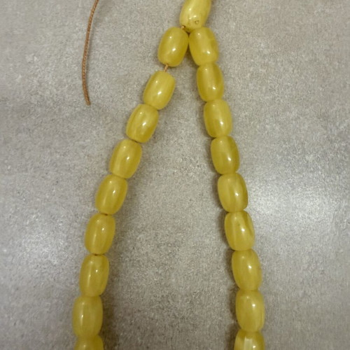 Komboloi worry beads made of bakelite used