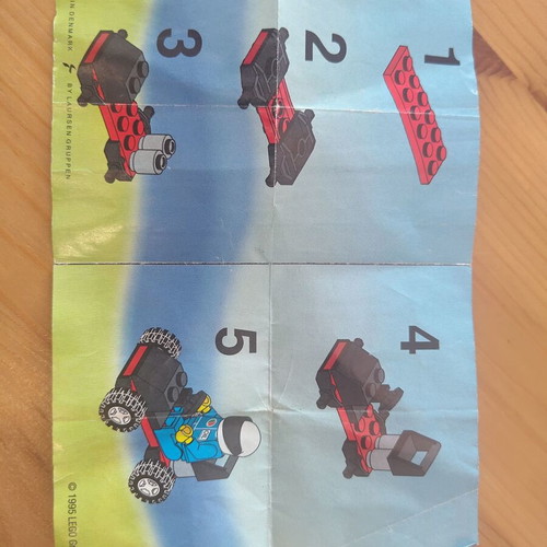 Lego vintage set Go-Cart 1760 used