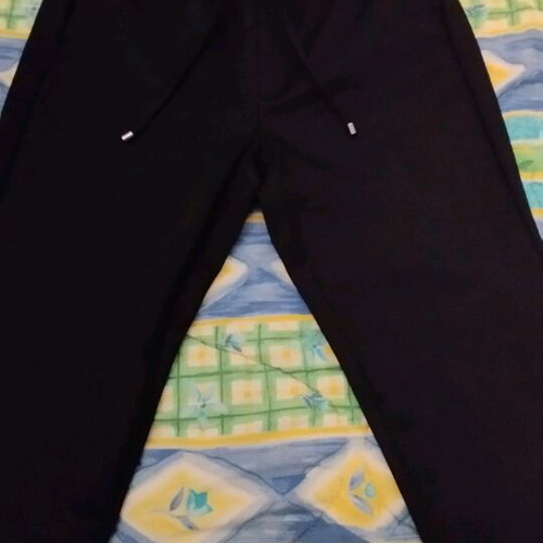 LCW men's black pants with elastic like new, size L