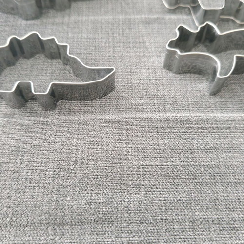 Dinosaur cookie cutters new, set of 4 stainless steel