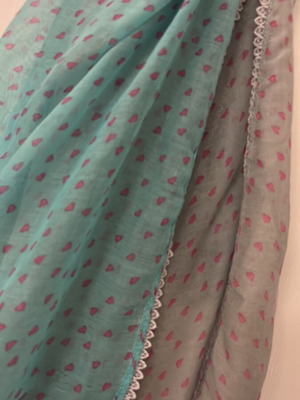 Pashmina like new, multicolored summer scarf