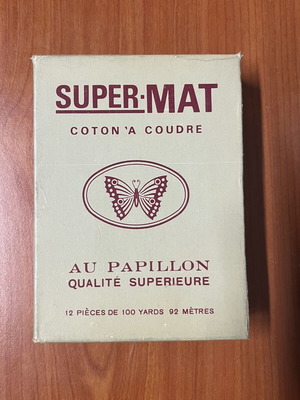 Super MAT thread pack like new, various colors