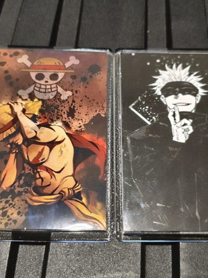 Anime μαγνήτες Luffy και Gojo καινούργιο, σετ δύο 7x10 εκ.