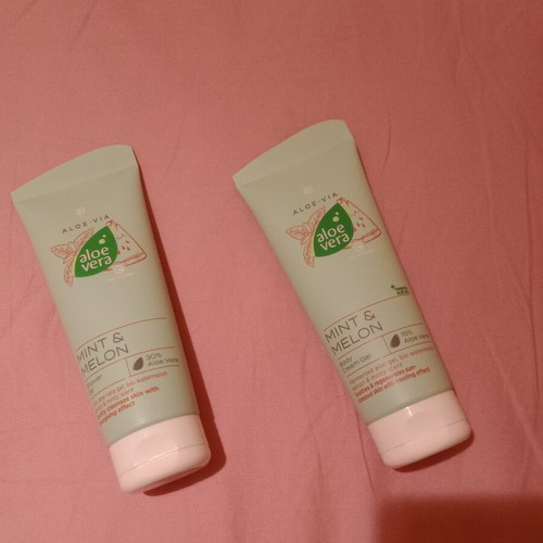 LR body care set with mint-melon scent, new