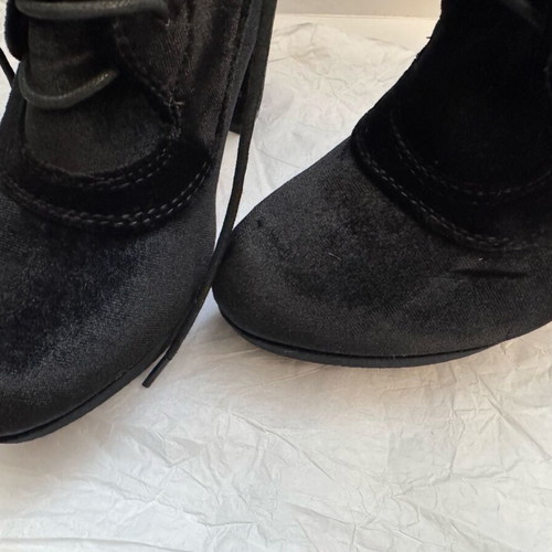 Vera Blum suede ankle boots No 37 used, black