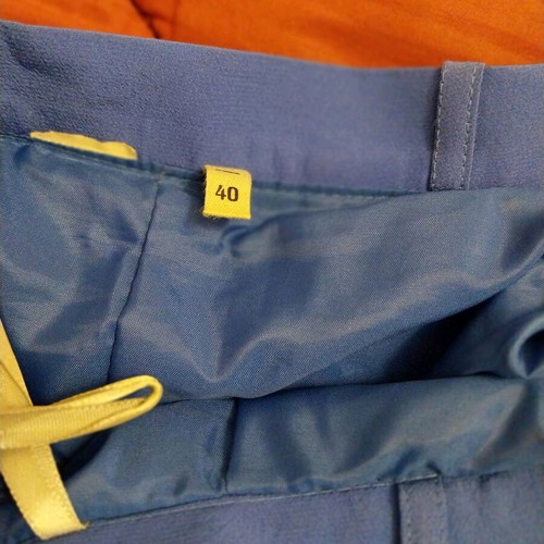 Pleated skirt blue like new size M