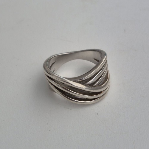 Jools silver ring used, 925 sterling, 18 mm diameter