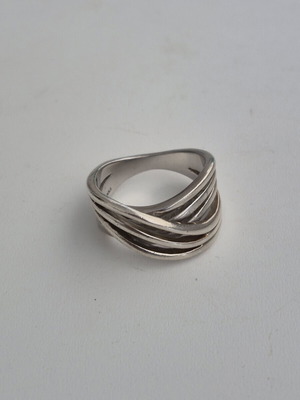 Jools silver ring used, 925 sterling, 18 mm diameter