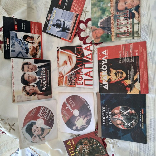 DVD movies like new, pack of 19, Greek with subtitles