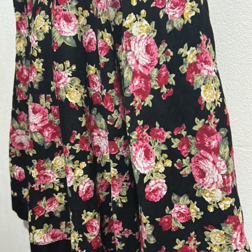 Women's dress like new, black and multicolor