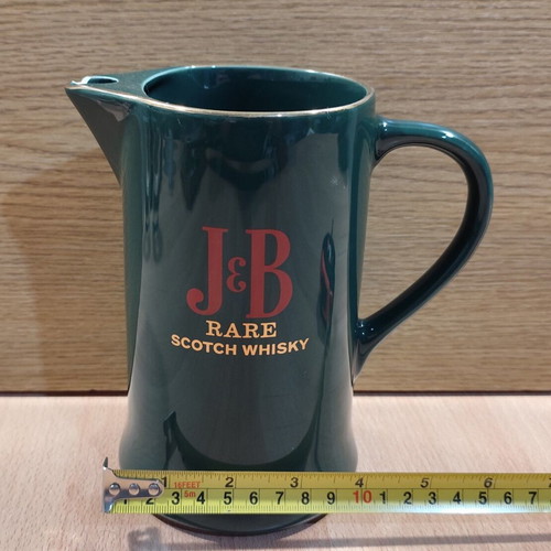 J&B Scotch Whisky ceramic jug used with minor marks