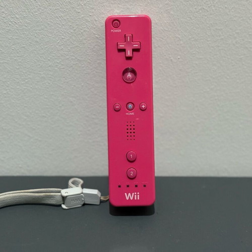 Nintendo Wii controller in pink color like new