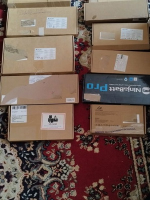 Laptop batteries new with damaged packaging for various models