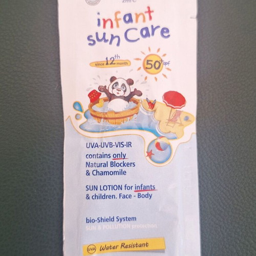 Frezyderm Infant Sun Care SPF 50+ sun lotion, 8x2ml samples