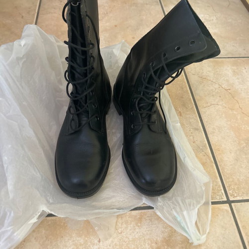 Military Air Force Boots size 41 new, genuine leather, anti-slip sole