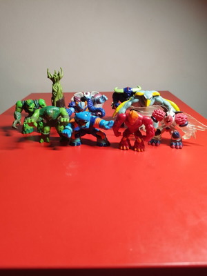 Figures used, pack of 9, Series 1 without boxes