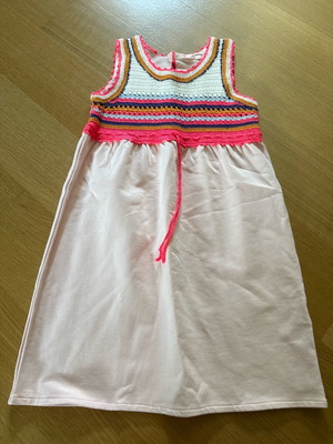 Billieblush summer dress for girl size 8 like new, pink multicolor