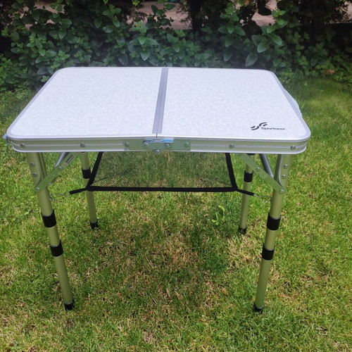 Sportneer Folding Camping Table new, adjustable height, aluminum
