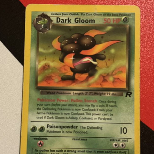 Dark Gloom Rocket 36/82 Pokemon card