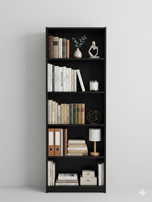 IKEA black bookcase like new