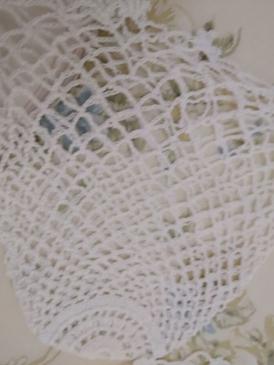 Knitted cases for glass candy dishes new, set