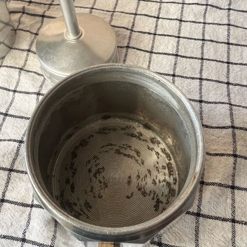 Espresso coffee maker used