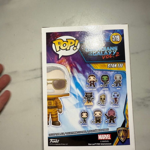 Funko POP! Marvel Guardians of The Galaxy vol.2 Stan Lee Athenscon & NYCC 2019 Exclusive new