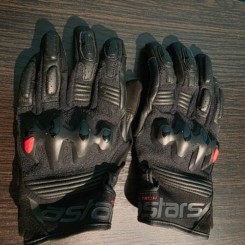 AlpineStars Halo motorcycle gloves like new, size S