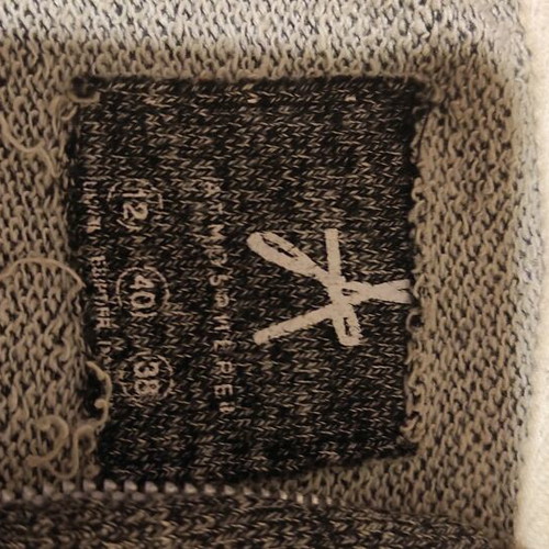Gray cardigan
