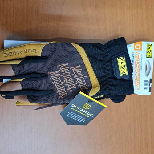 Mechanix FastFit Leather Durahide Gloves size L new