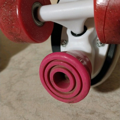 ZTX kids rollers used white-pink US 2 (EU 33–34)