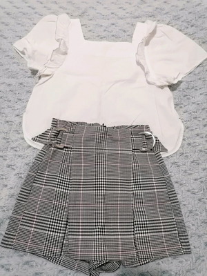 Clothing pack used for girl 10-12 years, 4 pieces