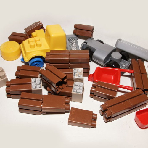Abric-Ecoiffier farm blocks used with figures