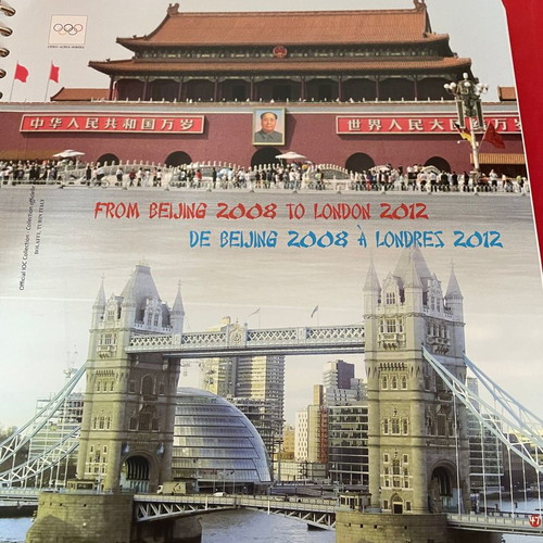 Olympic Games Beijing 2008 Stamp Collection new, 4 volumes