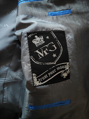 NFS men's jacket gray like new
