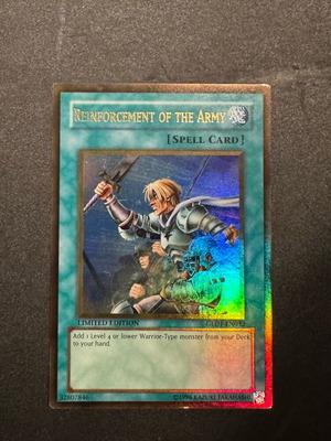 Yugioh card Reinforcement of the Army like new