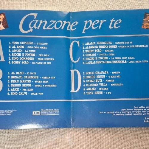Canzone Per Te 2XLP used, pop compilation