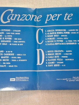 Canzone Per Te 2XLP used, pop compilation