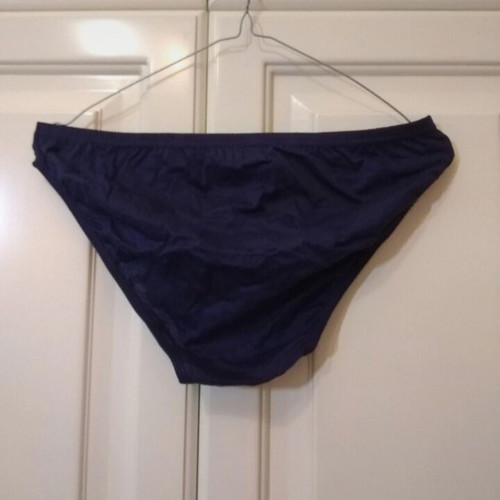 More men's briefs pack of 2, new, cotton, size L, blue and gray