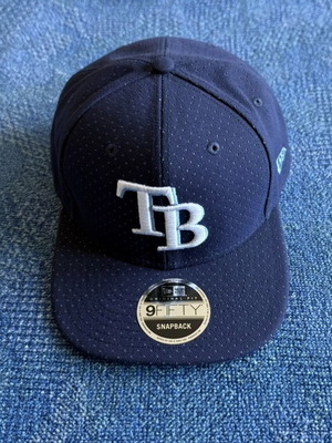 New Era 9fifty MLB Tampa Bay Rays cap new, one size, blue