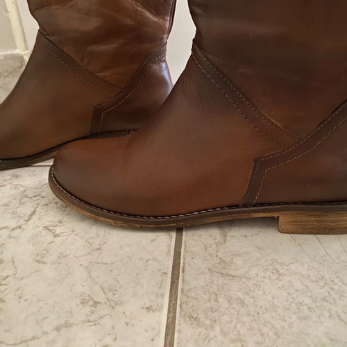 Carad boots used, brown leather, size 37